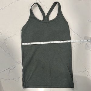 Lululemon tank top, with built in bra - size 8